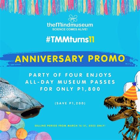 mind museum promo|Manila Shopper: The Mind Museum Anniversary Promo.